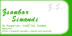 zsombor simandi business card